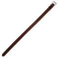Load image into Gallery viewer, ExionPro Fancy Stitched Padded Leather Dog Collar - Brown Padding
