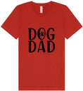 Load image into Gallery viewer, Dog Dad Unisex V-Neck Shirt
