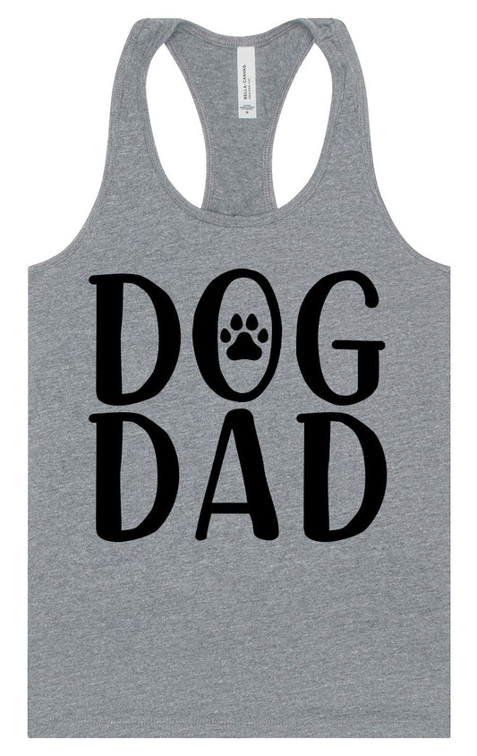 Dog Dad Women's Racerback Tank