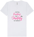 Load image into Gallery viewer, Daddy is Taken Unisex V-Neck Shirt
