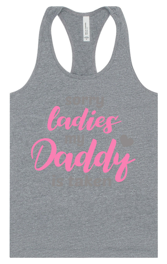 Daddy is Taken Women's Racerback Tank