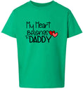 Load image into Gallery viewer, My Heart Belongs to Daddy Children's Gildan Soft Shirt
