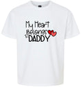 Load image into Gallery viewer, My Heart Belongs to Daddy Children's Gildan Soft Shirt
