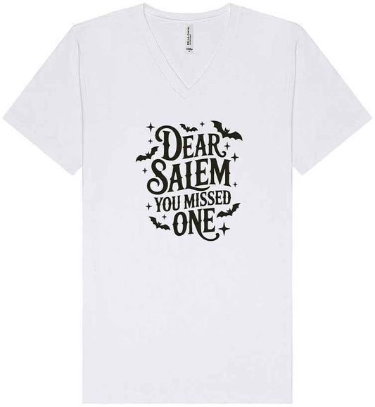 Dear Salem You Missed One Unisex V-Neck Shirt