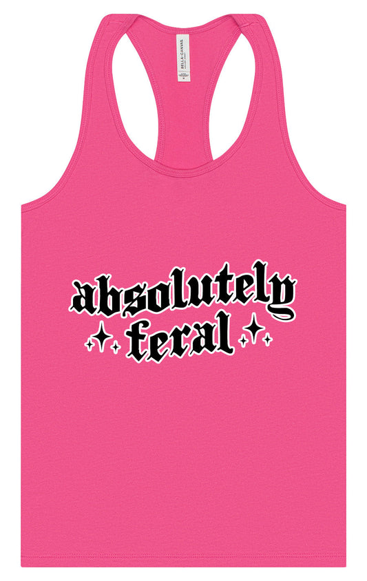 Absolutely Feral Women's Racerback Tank