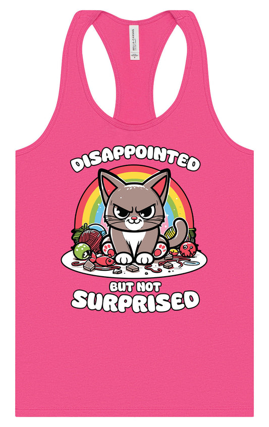 Disappointed, Not Surprised Women's Racerback Tank
