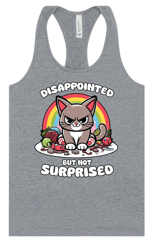 Disappointed, Not Surprised Women's Racerback Tank