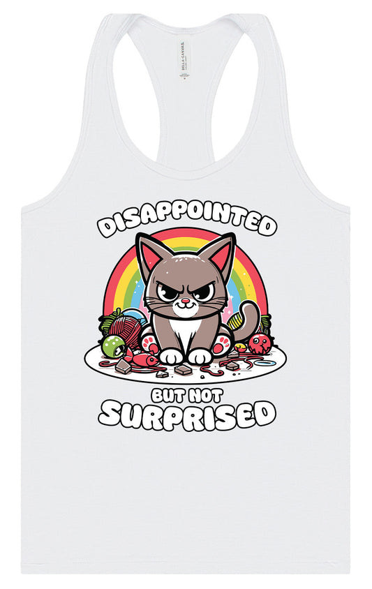 Disappointed, Not Surprised Women's Racerback Tank