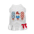 Load image into Gallery viewer, The “Star-Spangled Sweet Treat” Dog Dress (Available in White & Red)

