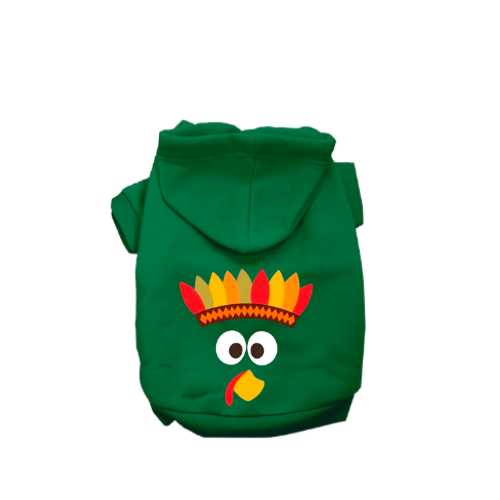 My Thankful Turkey- Dog Hoodie 