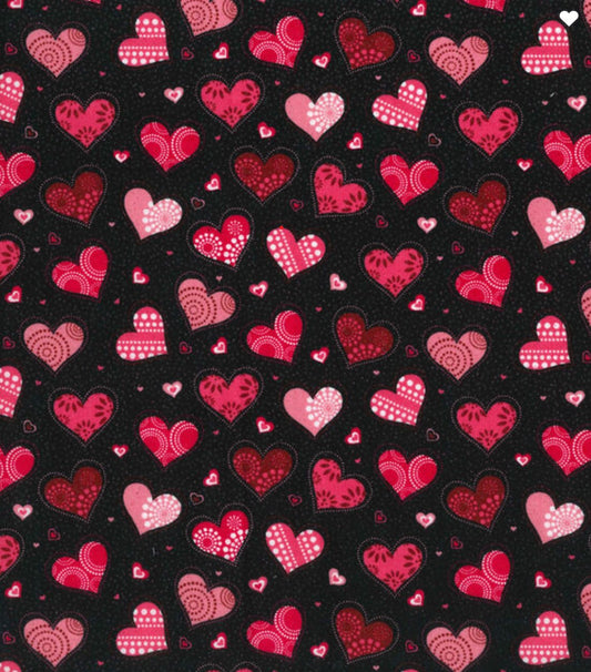 Valentine Bandana | Valentines Day Bandana | Red Hearts Valentine Dog Bandana - Southlake Paws