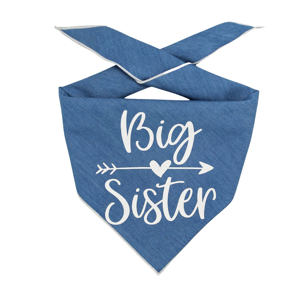 Big Sister Dog Bandana  |  Pregnancy, Birth, Adoption, New Puppy, Baby Announcement - Southlake Paws