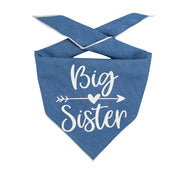 Big Sister Dog Bandana  |  Pregnancy, Birth, Adoption, New Puppy, Baby Announcement