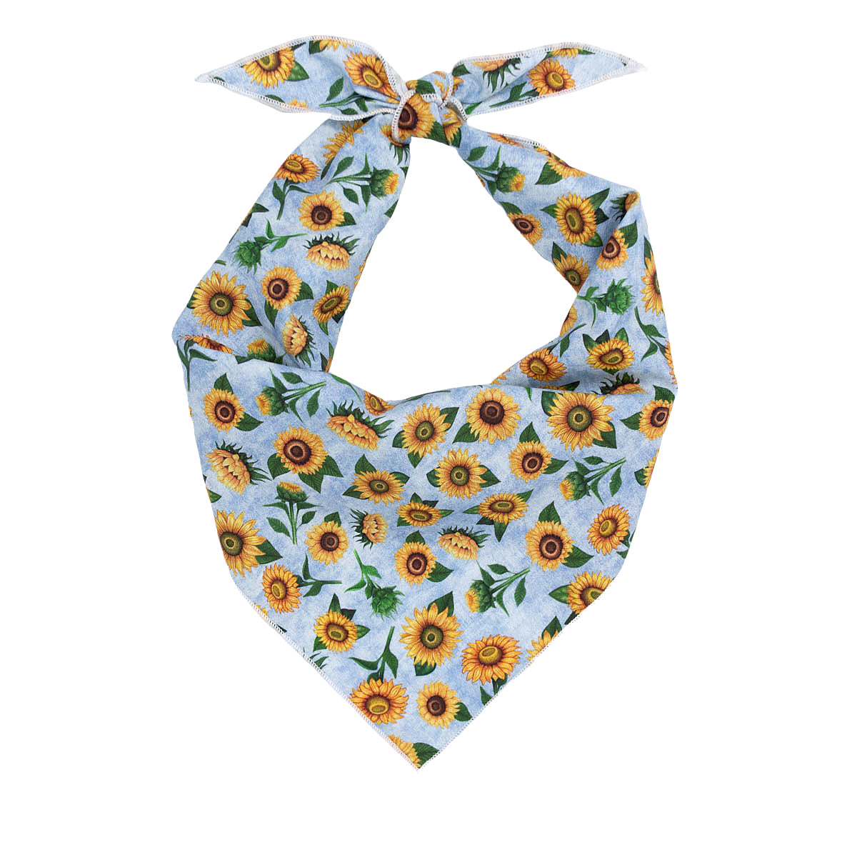 Floral Bandana, Flower Bandana, Tie Dog Bandana | Spring Bandana | Sunflower Bandana - Southlake Paws