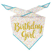 Birthday Girl Dog Birthday |  Birthday Dog Bandana | Happy Birthday Bandana