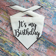 Birthday Bandana, Dog Birthday |  Birthday Dog Bandana | Happy Birthday Bandana, It's My Birthday  | Party Bandana