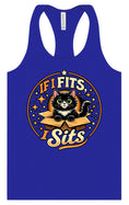Load image into Gallery viewer, If I Fits, I Sits Women's Racerback Tank
