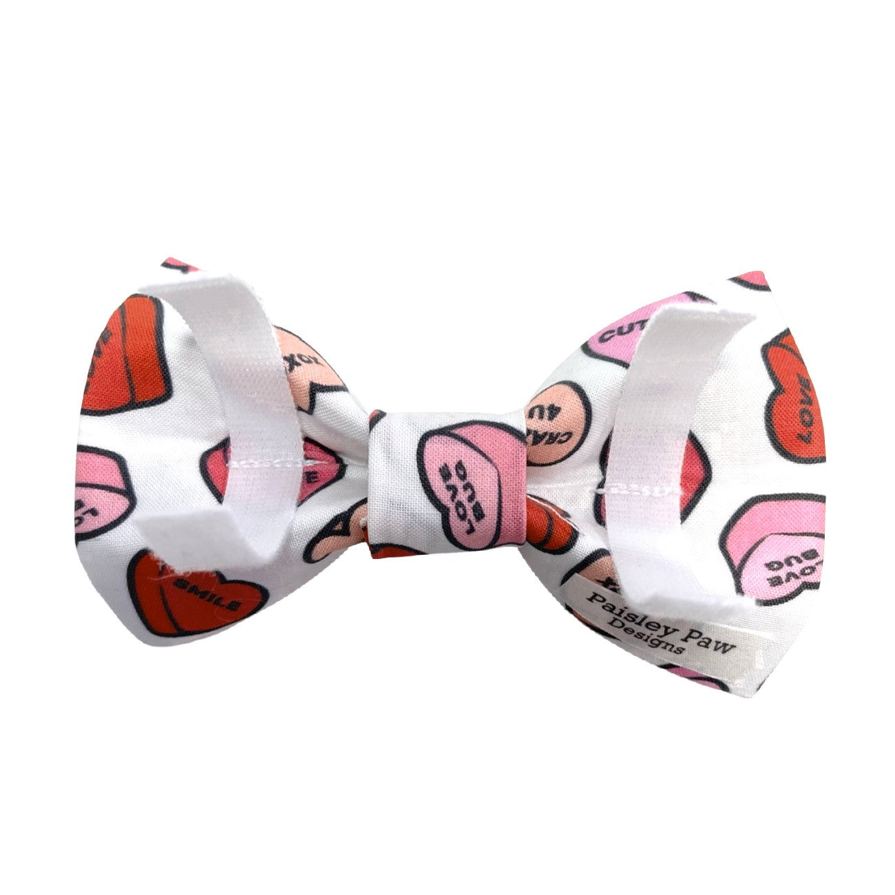 Valentine Bow Tie | Valentines Day Bow Tie | Valentine Dog Bow Tie