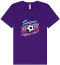 Load image into Gallery viewer, Soccer Mom Unisex V-Neck Shirt
