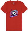Load image into Gallery viewer, Soccer Mom Unisex V-Neck Shirt
