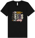 Load image into Gallery viewer, Jesus All Along Unisex V-Neck Shirt
