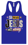 Load image into Gallery viewer, Jesus All Along Women's Racerback Tank
