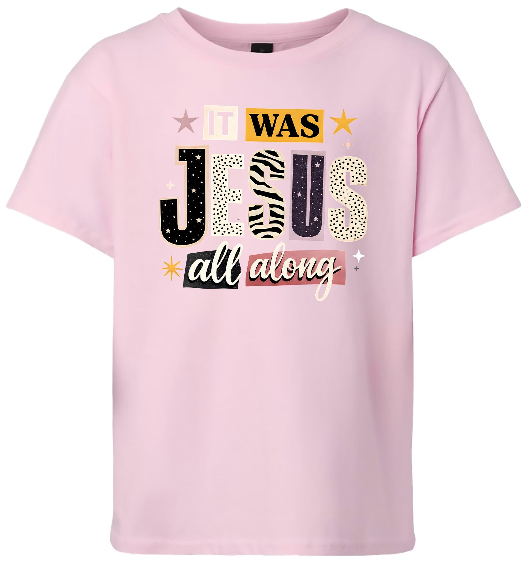 Jesus All Along Children's Gildan Soft Shirt