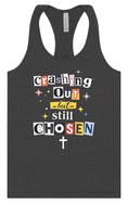 Load image into Gallery viewer, Crashing Out but Chosen Women's Racerback Tank
