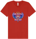 Load image into Gallery viewer, Heaven Bound Unisex V-Neck Shirt
