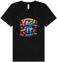 Load image into Gallery viewer, Tag You're It! Unisex V-Neck Shirt
