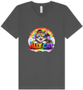 Load image into Gallery viewer, Ally Cat Unisex V-Neck Shirt

