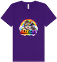 Load image into Gallery viewer, Ally Cat Unisex V-Neck Shirt
