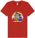 Load image into Gallery viewer, Ally Cat Unisex V-Neck Shirt
