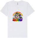 Load image into Gallery viewer, Ally Cat Unisex V-Neck Shirt
