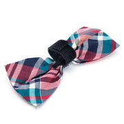 Madras Plaid Red/Navy/Multi Bow Tie