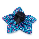 Graphic Diamond Purple Flower