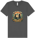 Load image into Gallery viewer, Blaze Your Own Trail Unisex V-Neck Shirt
