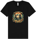 Load image into Gallery viewer, Blaze Your Own Trail Unisex V-Neck Shirt
