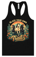 Load image into Gallery viewer, Blaze Your Own Trail Women's Racerback Tank
