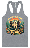 Load image into Gallery viewer, Blaze Your Own Trail Women's Racerback Tank
