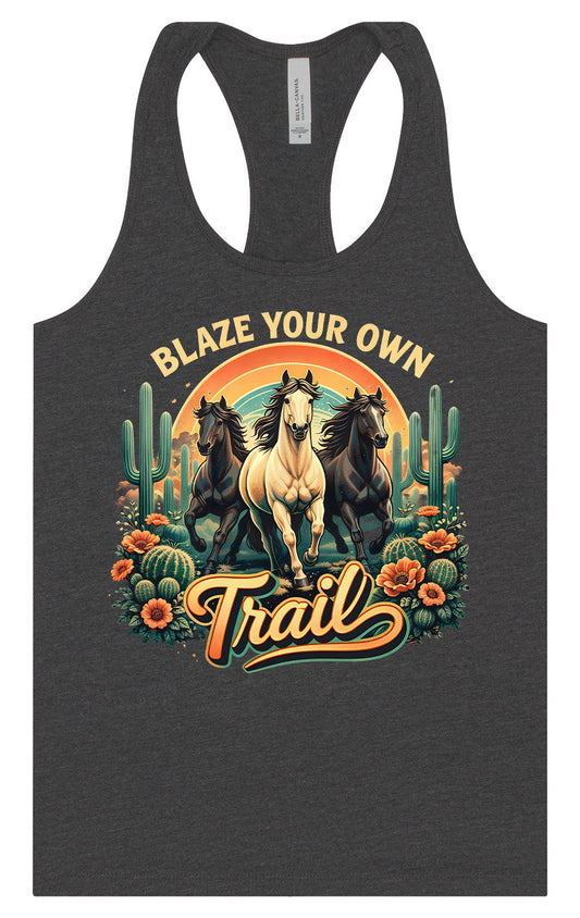 Blaze Your Own Trail Women's Racerback Tank