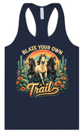 Load image into Gallery viewer, Blaze Your Own Trail Women's Racerback Tank
