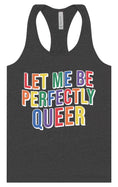 Load image into Gallery viewer, Perfectly Queer Women's Racerback Tank
