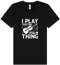 Load image into Gallery viewer, That Big Violin Thing Unisex V-Neck Shirt
