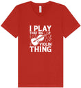 Load image into Gallery viewer, That Big Violin Thing Unisex V-Neck Shirt
