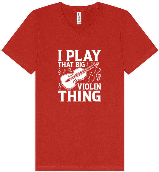 That Big Violin Thing Unisex V-Neck Shirt
