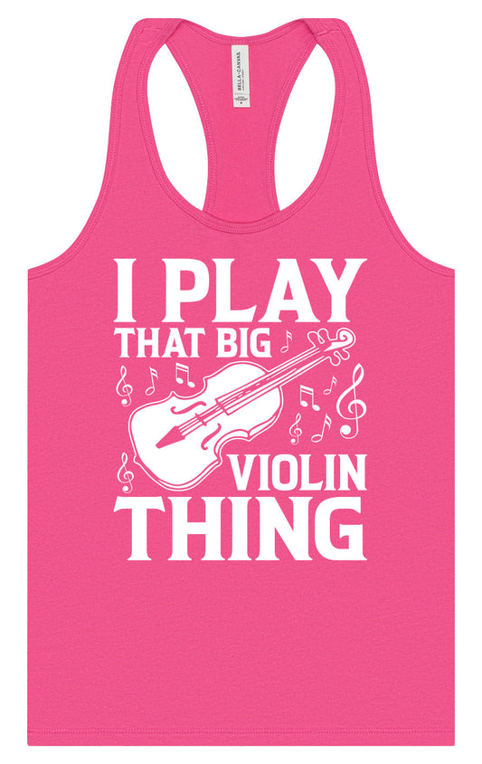 That Big Violin Thing Women's Racerback Tank