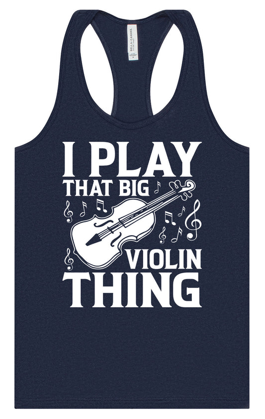 That Big Violin Thing Women's Racerback Tank