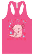 Load image into Gallery viewer, Love My Daughter Alotl Women's Racerback Tank
