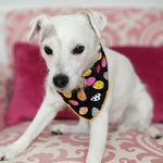 Easter Bandana, Egg Bandana, Spring Bandana, Tie Dog Bandana